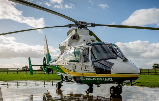 Great North Air Ambulance Service helicopter