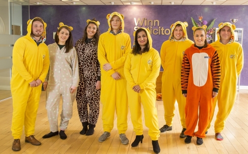 Winns Raises Over £1,500 for Children in Need