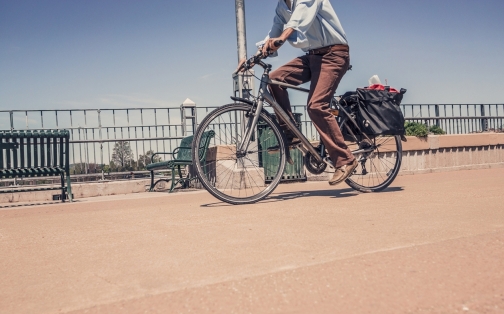 Could cycling be quicker than driving?